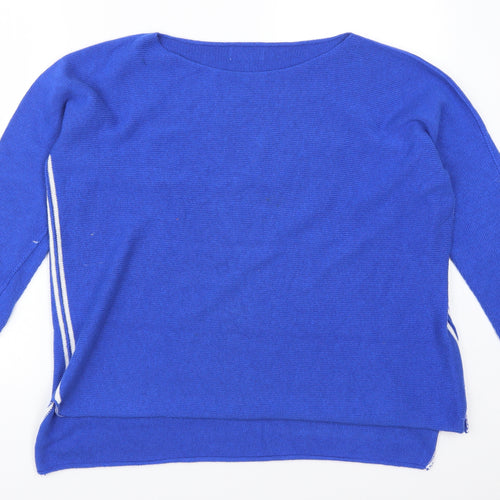 Preworn Womens Blue  Knit Pullover Jumper Size S