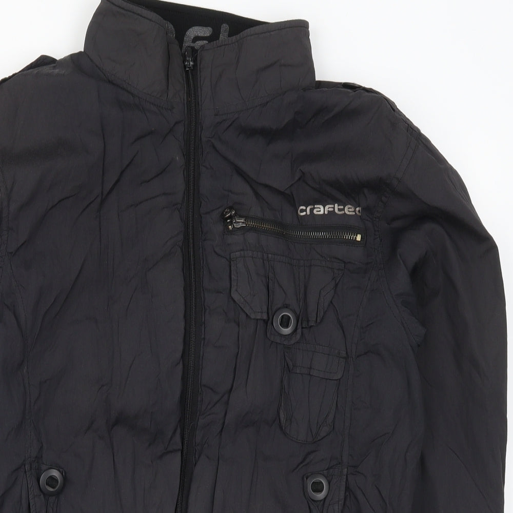 Crafted Mens Grey   Jacket  Size M