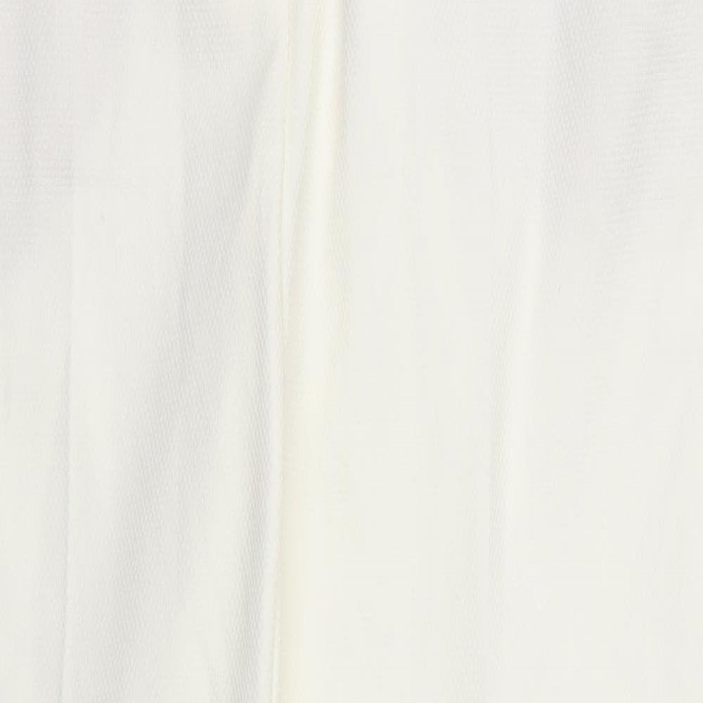 Zara Womens White   Trousers  Size L L27 in