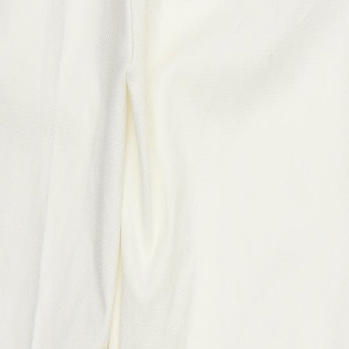 Zara Womens White   Trousers  Size L L27 in
