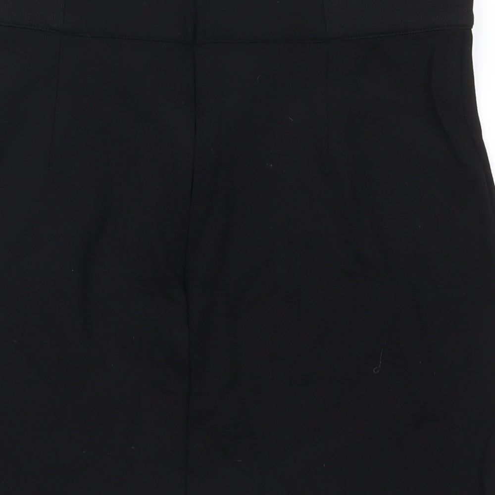 Topshop Womens Black   Mini Skirt Size 12
