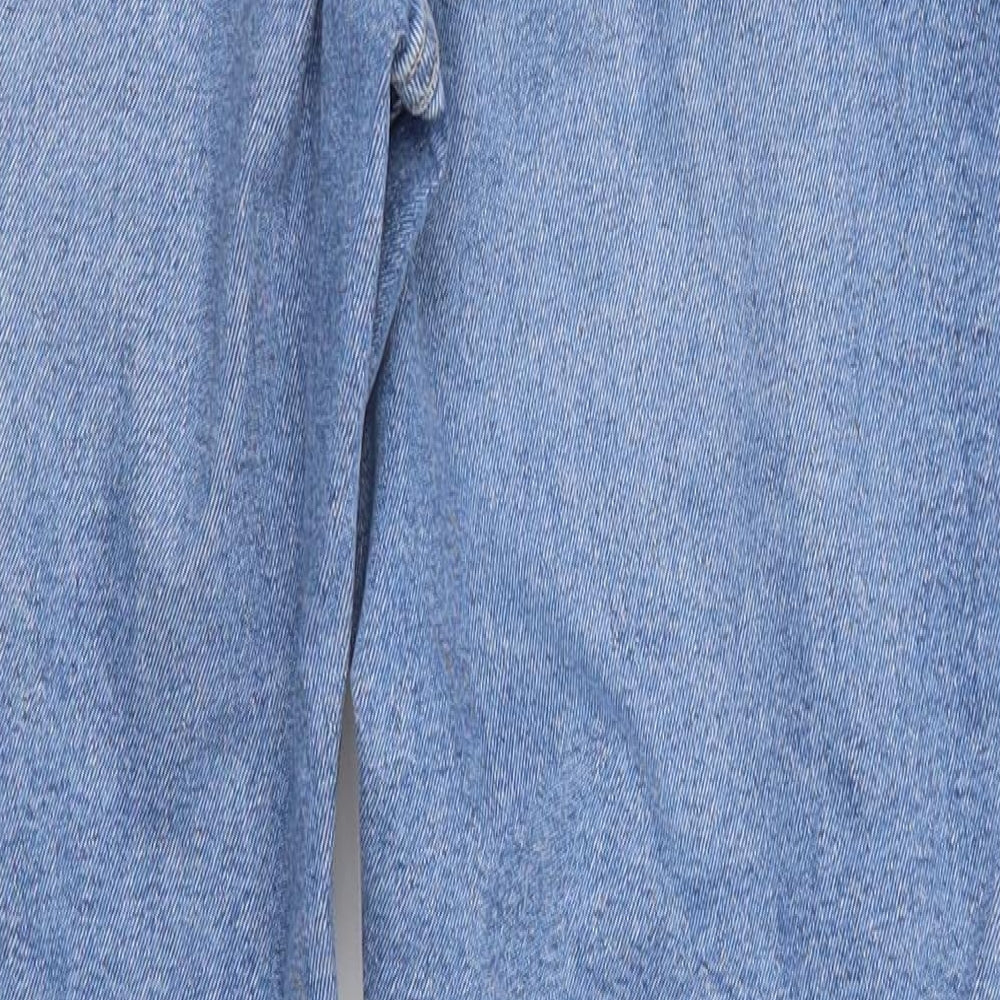 F&F Womens Blue  Denim Skinny Jeans Size 12 L25 in