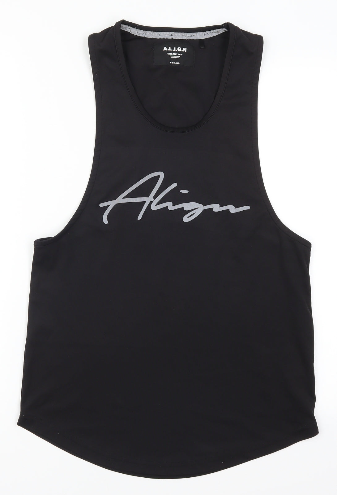 Align Mens Black   Basic Tank Size XS