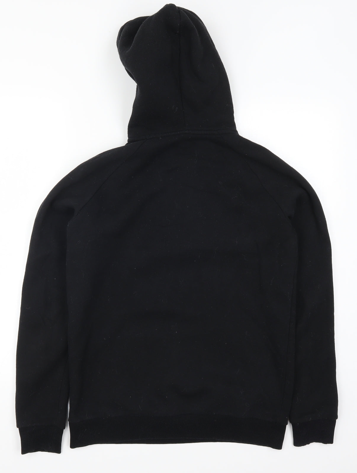Boohoo MAN Mens Black   Pullover Hoodie Size XS
