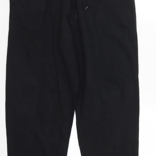 Preworn Mens Black   Cropped Trousers Size 30 L24 in