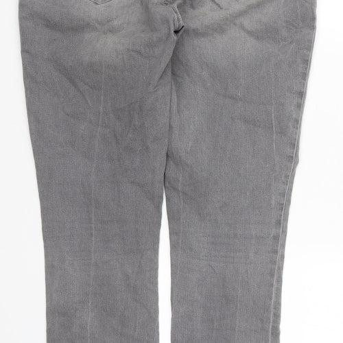 C&A Womens Grey  Denim Jegging Jeans Size 12 L29 in