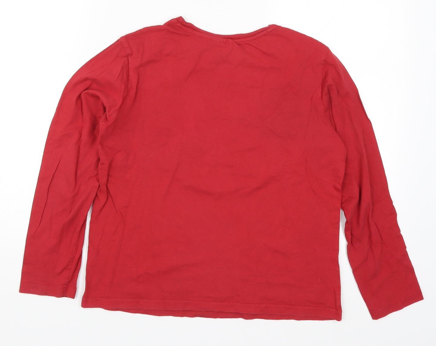 Pia Italia Boys Red   Basic T-Shirt Size 11-12 Years  - Academy North West