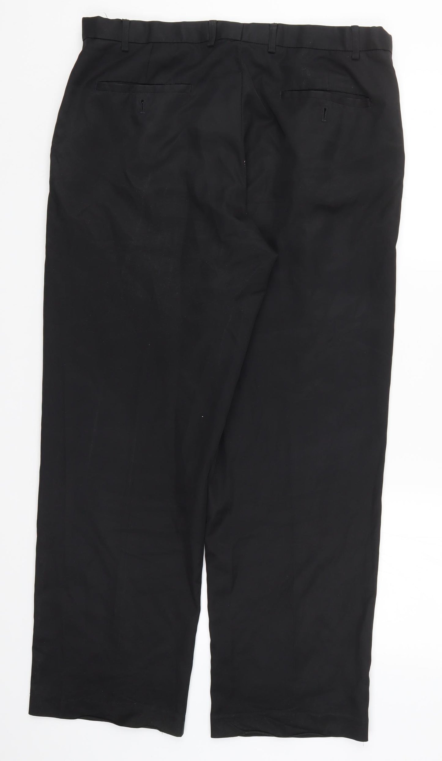 Matalan Mens Black   Trousers  Size 36 L29 in