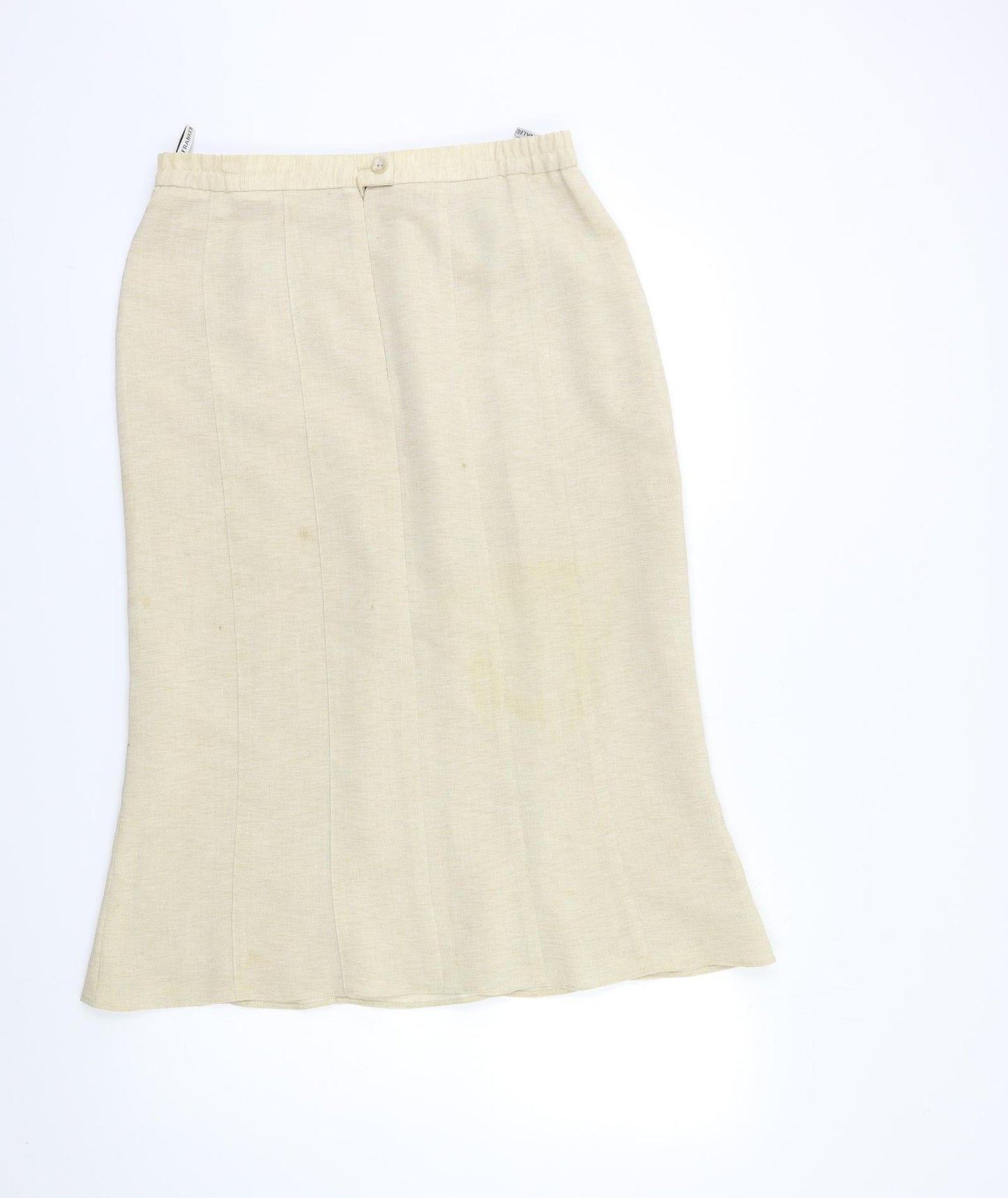 Frankenwalder Womens Beige   Flare Skirt Size 10