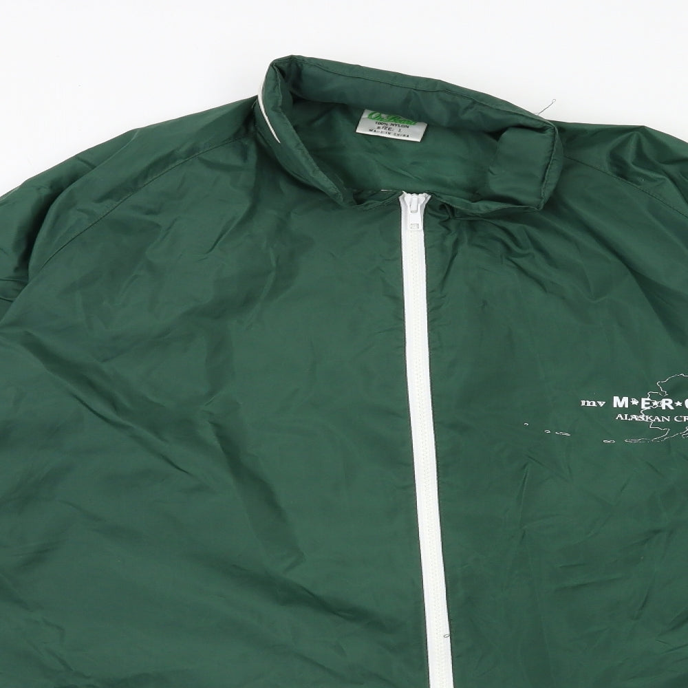 Mercury Mens Green   Rain Coat Coat Size L