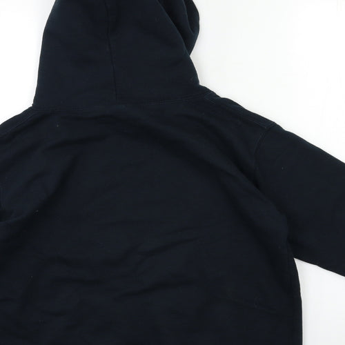 Awdis Girls Black   Pullover Hoodie Size 12 Years  - CANTER ON