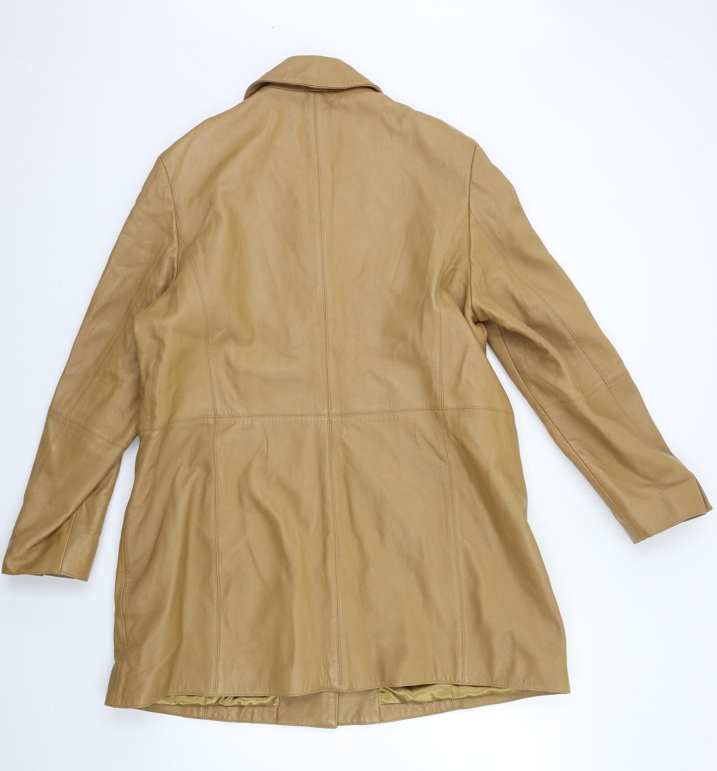NEXT Womens Beige   Overcoat Coat Size 20