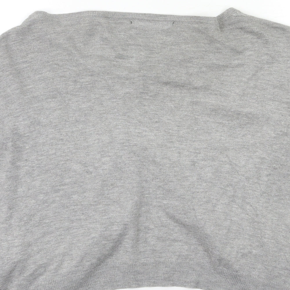 Atmosphere Womens Grey  Knit Cardigan Jumper Size 16