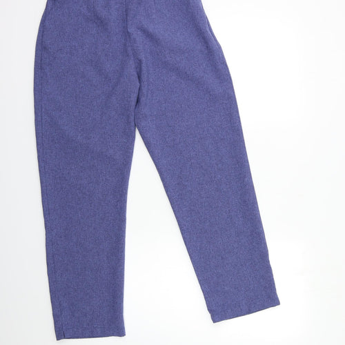 Preworn Womens Blue   Trousers  Size 12 L27 in