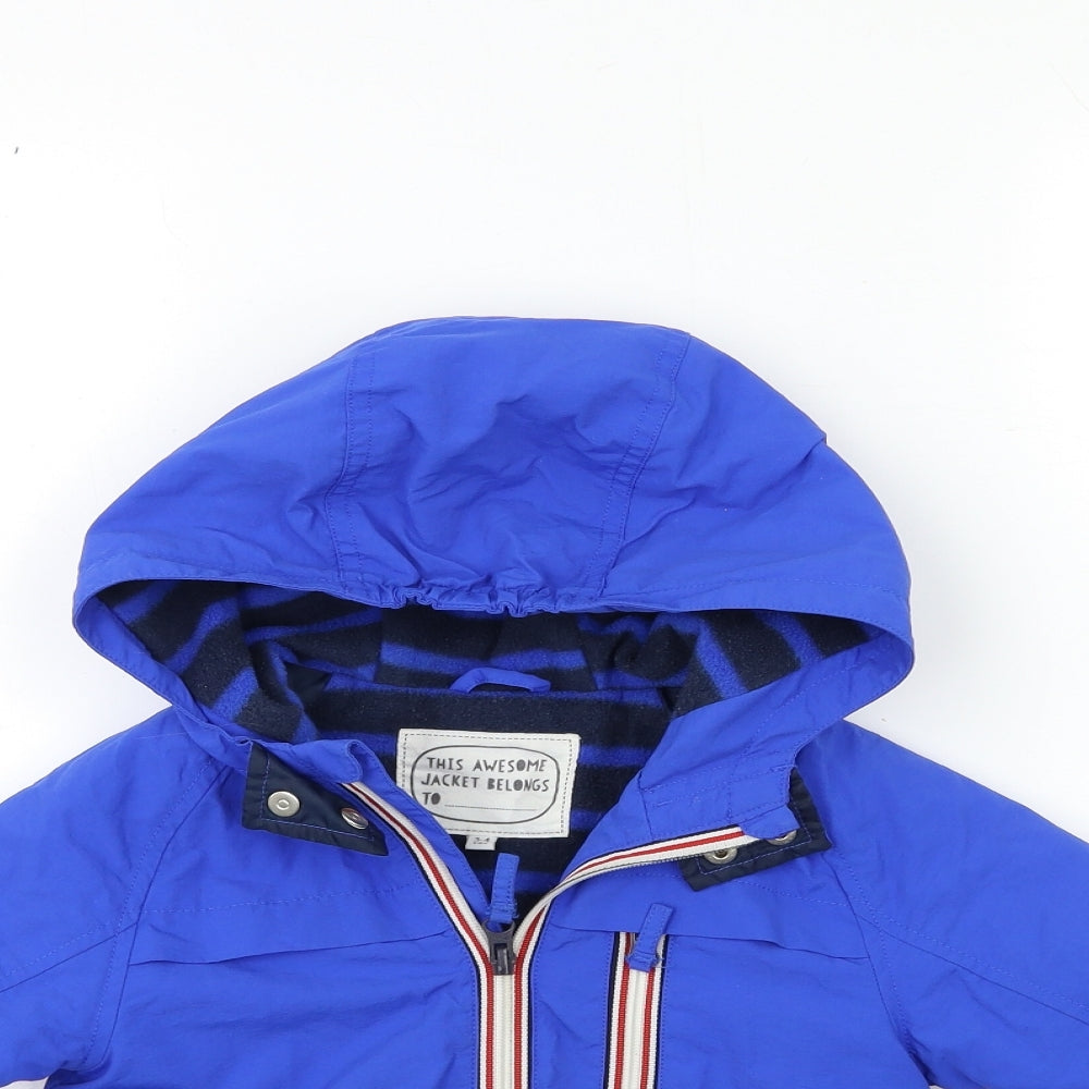 Marks and Spencer Boys Blue   Rain Coat Coat Size 3-4 Years