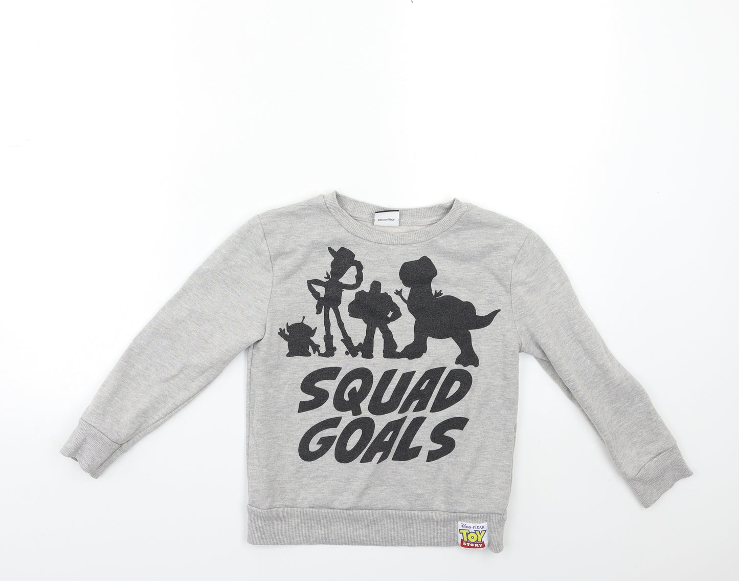 George Boys Grey   Pullover Sweatshirt Size 5-6 Years  - TOY STORY