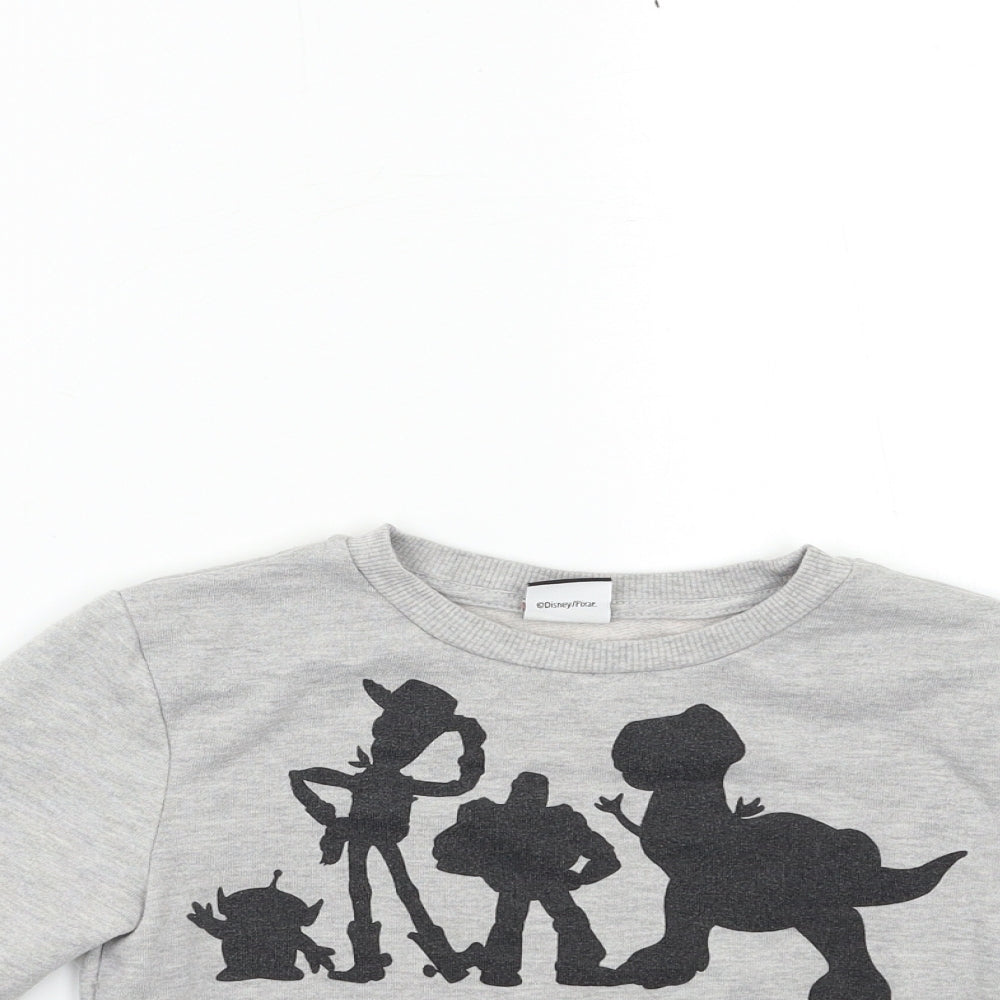 George Boys Grey   Pullover Sweatshirt Size 5-6 Years  - TOY STORY