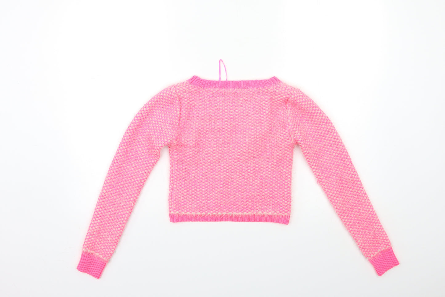 lipsy london Womens Pink  Knit Pullover Jumper Size 8