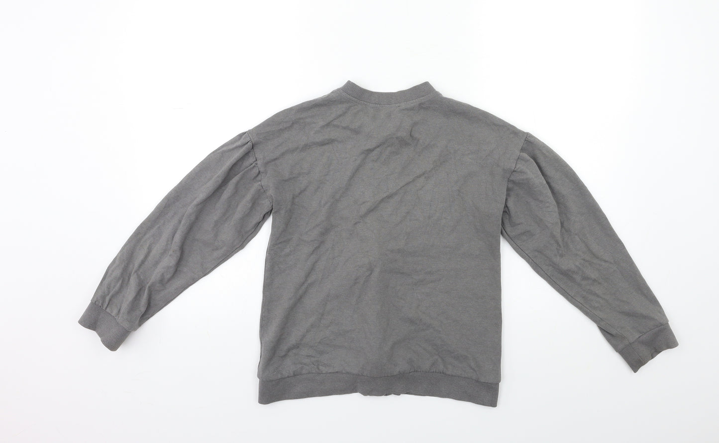 George Girls Grey   Full Zip Sweatshirt Size 11-12 Years