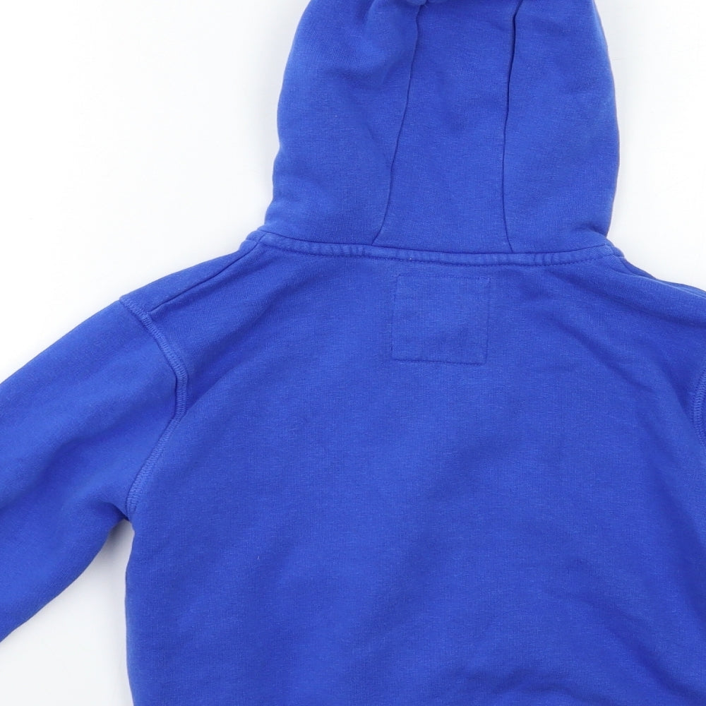 NEXT Boys Blue   Full Zip Hoodie Size 5-6 Years