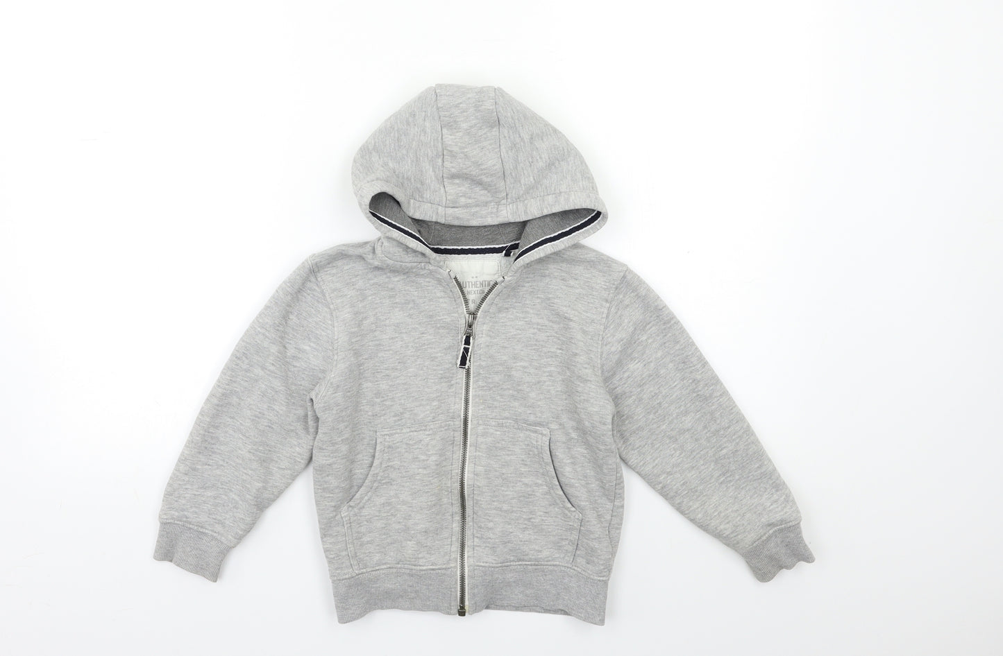NEXT Boys Grey   Full Zip Hoodie Size 3-4 Years