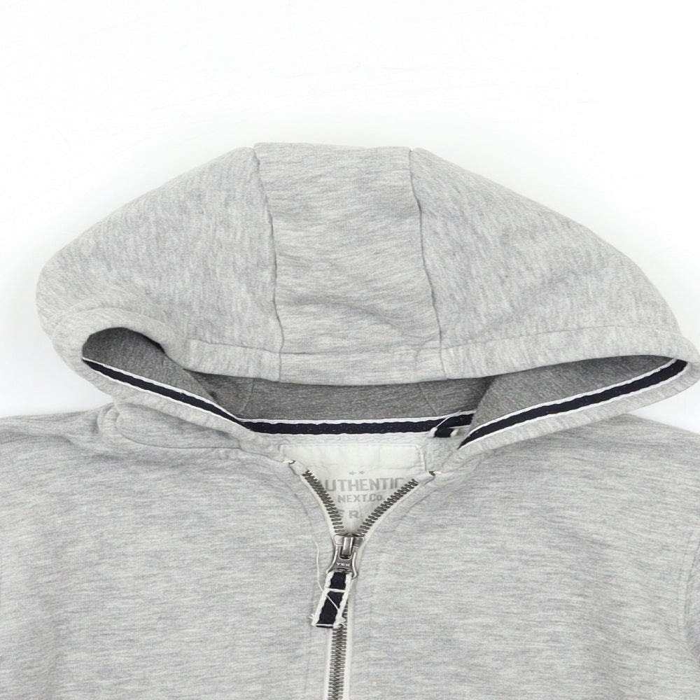 NEXT Boys Grey   Full Zip Hoodie Size 3-4 Years