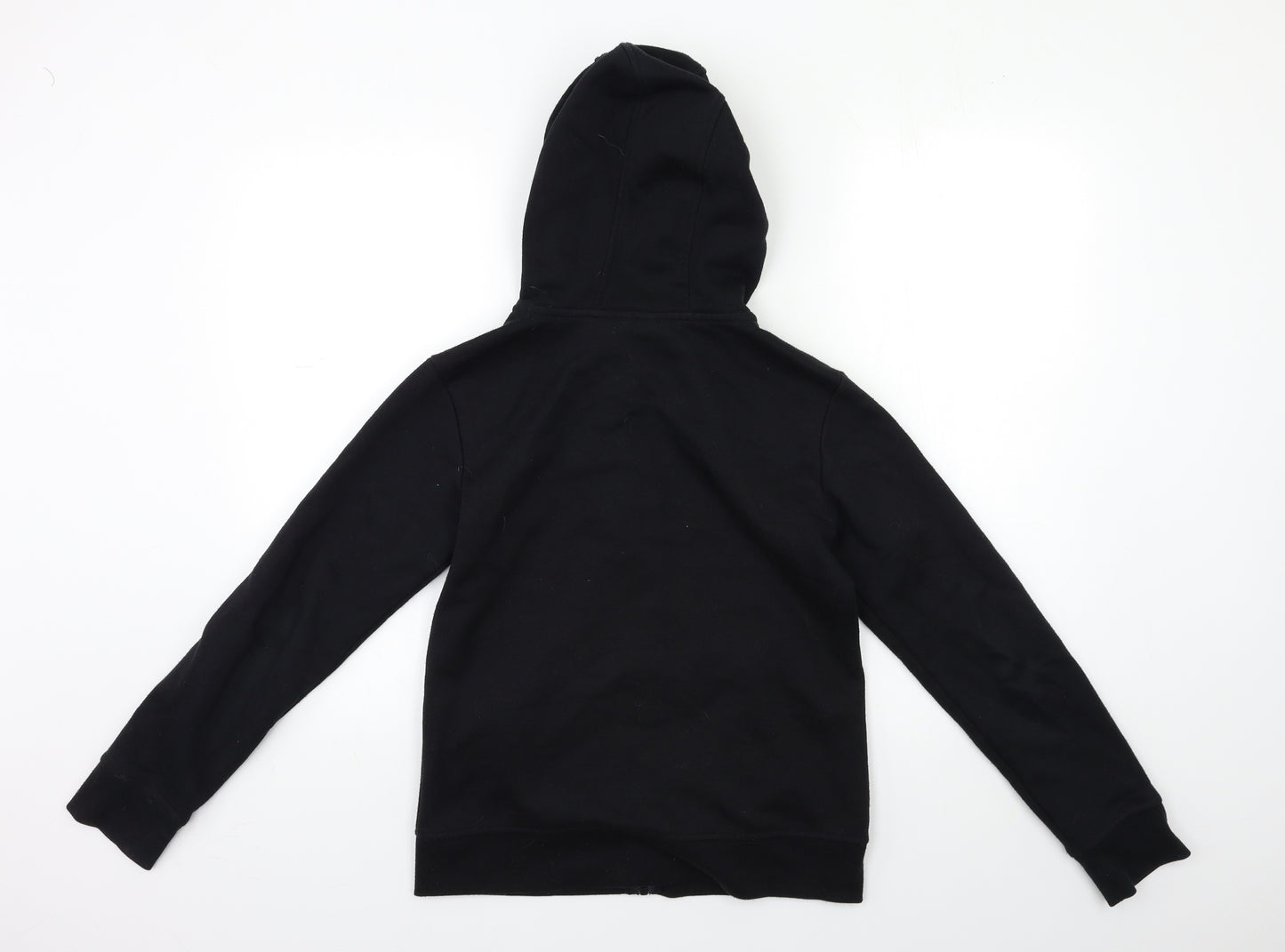 LA Gear Girls Black  Jacquard Full Zip Hoodie Size 12 Years