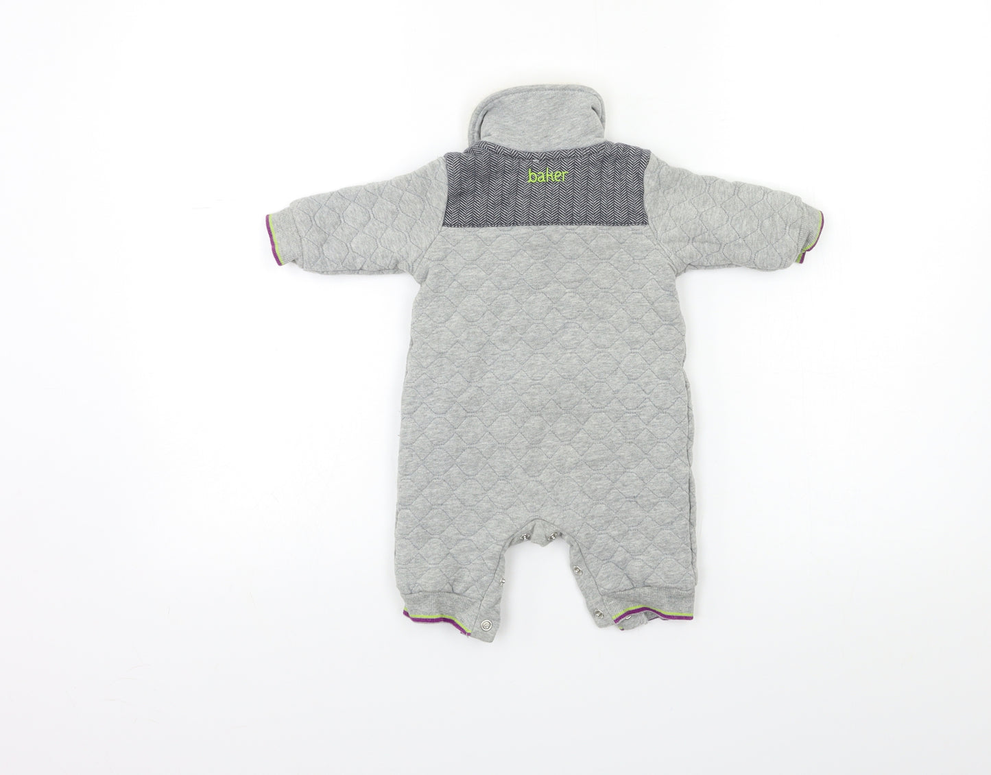 Ted Baker Baby Grey   Coverall One-Piece Size 0-3 Months