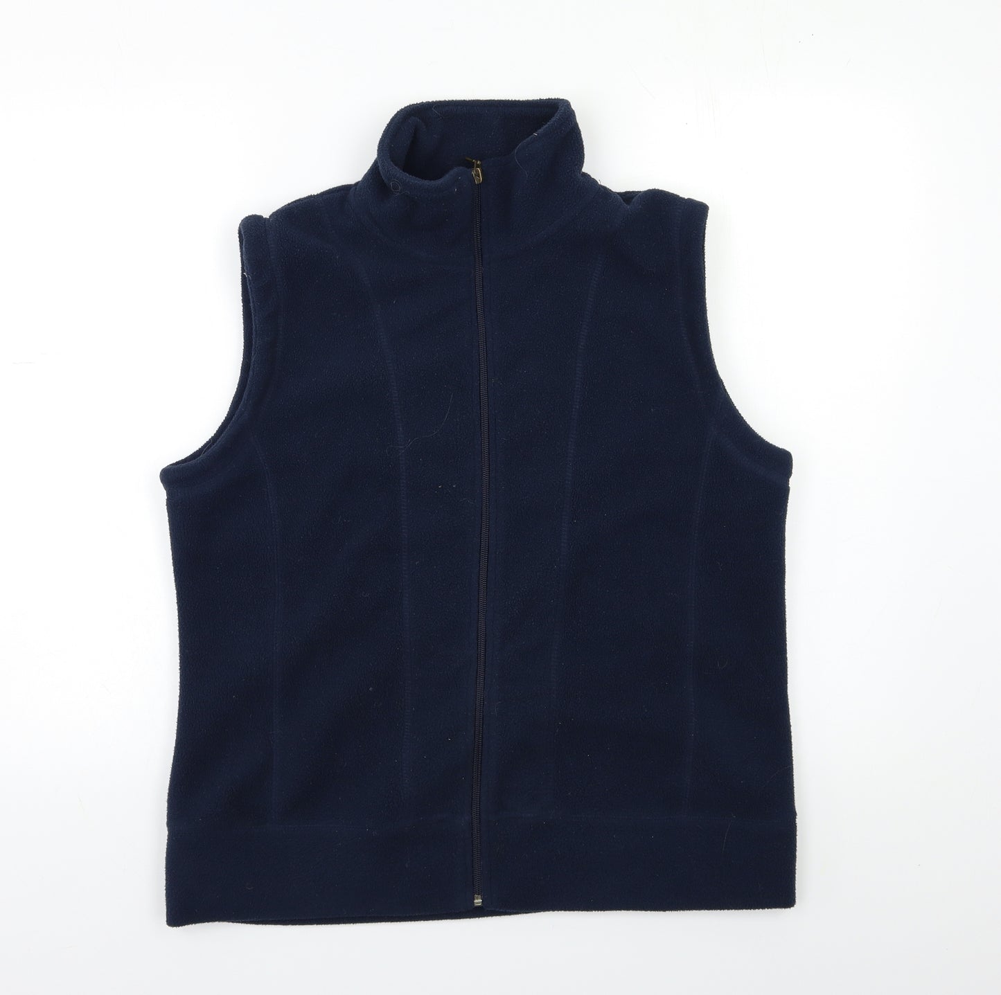Hawkshead Womens Blue  Fleece Gilet Coat Size 14