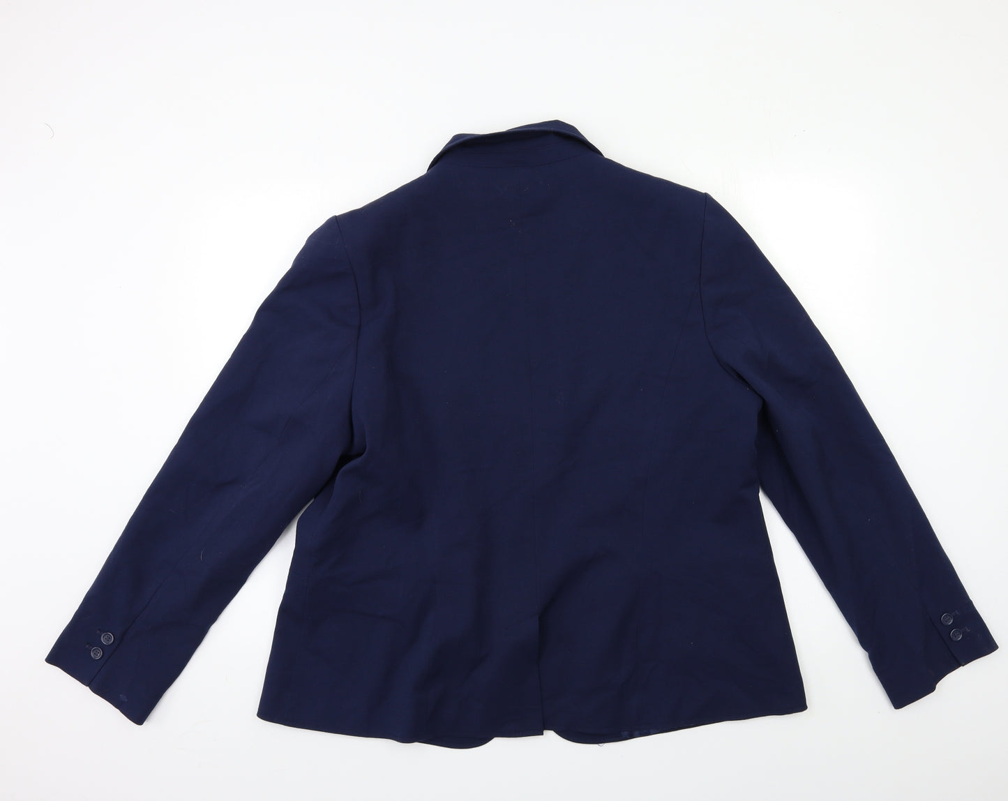 TU Womens Blue   Jacket Suit Jacket Size 20