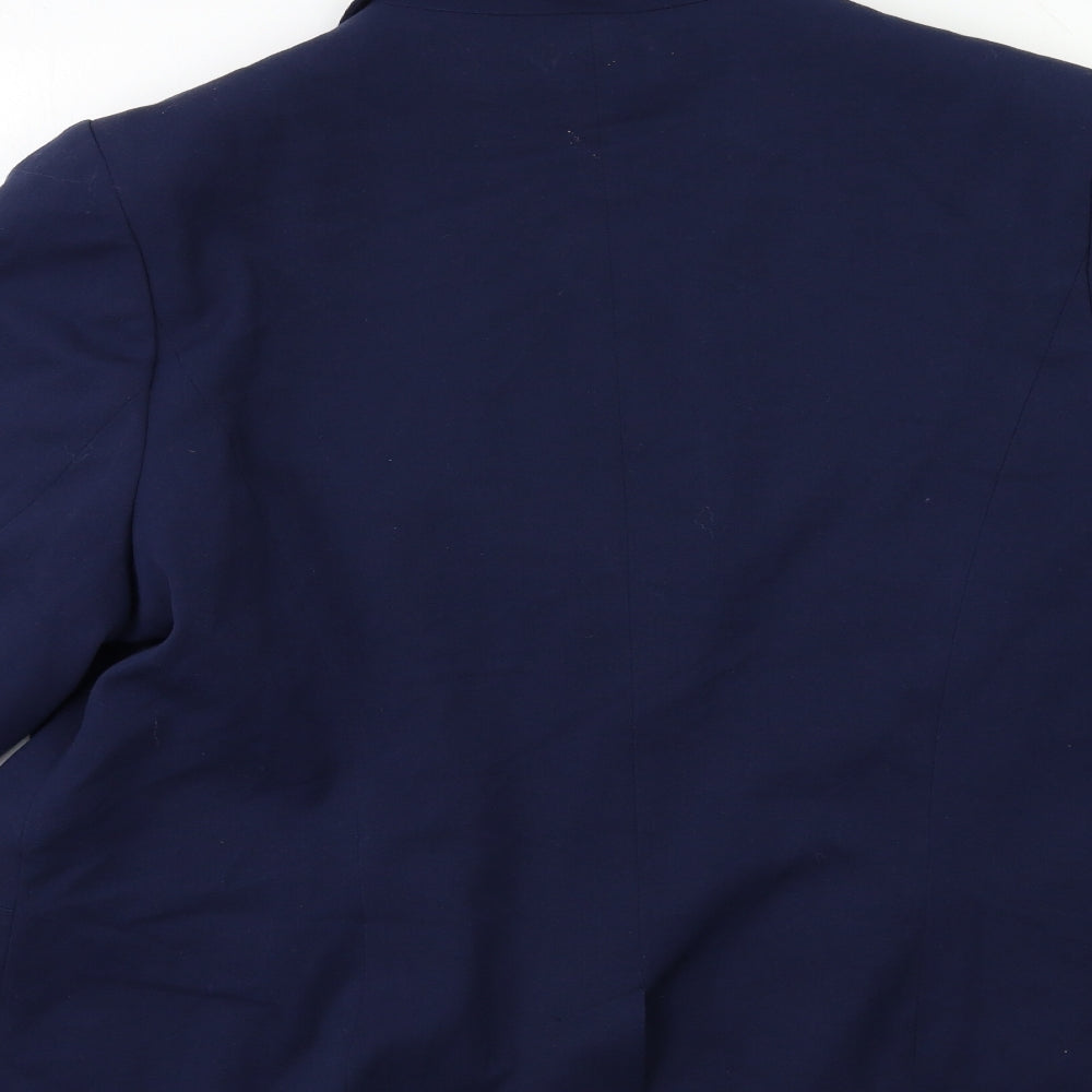 TU Womens Blue   Jacket Suit Jacket Size 20