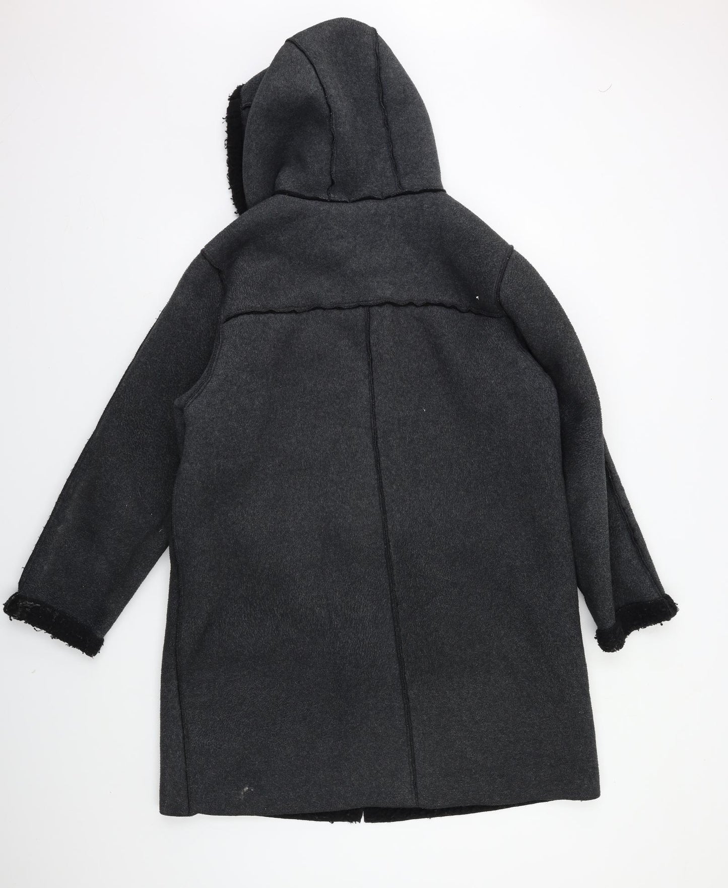 Marks and Spencer Womens Black   Overcoat Coat Size 12