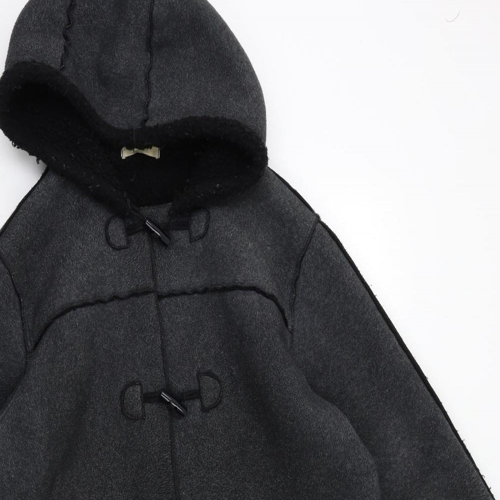 Marks and Spencer Womens Black   Overcoat Coat Size 12