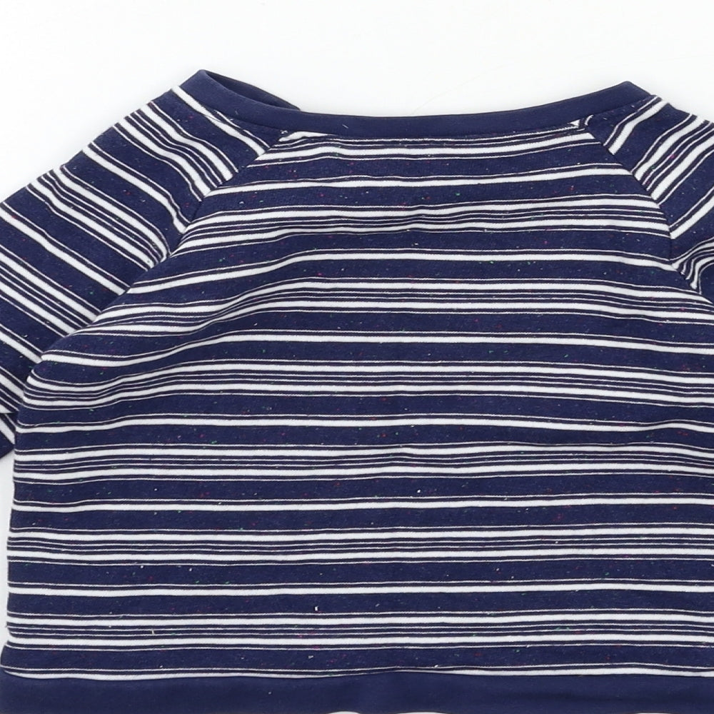TU Baby Blue Striped  Basic T-Shirt Size 18-24 Months