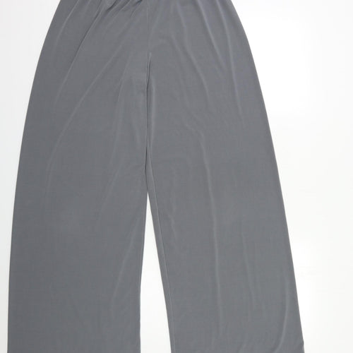 Elevate Womens Grey   Trousers  Size L L30 in