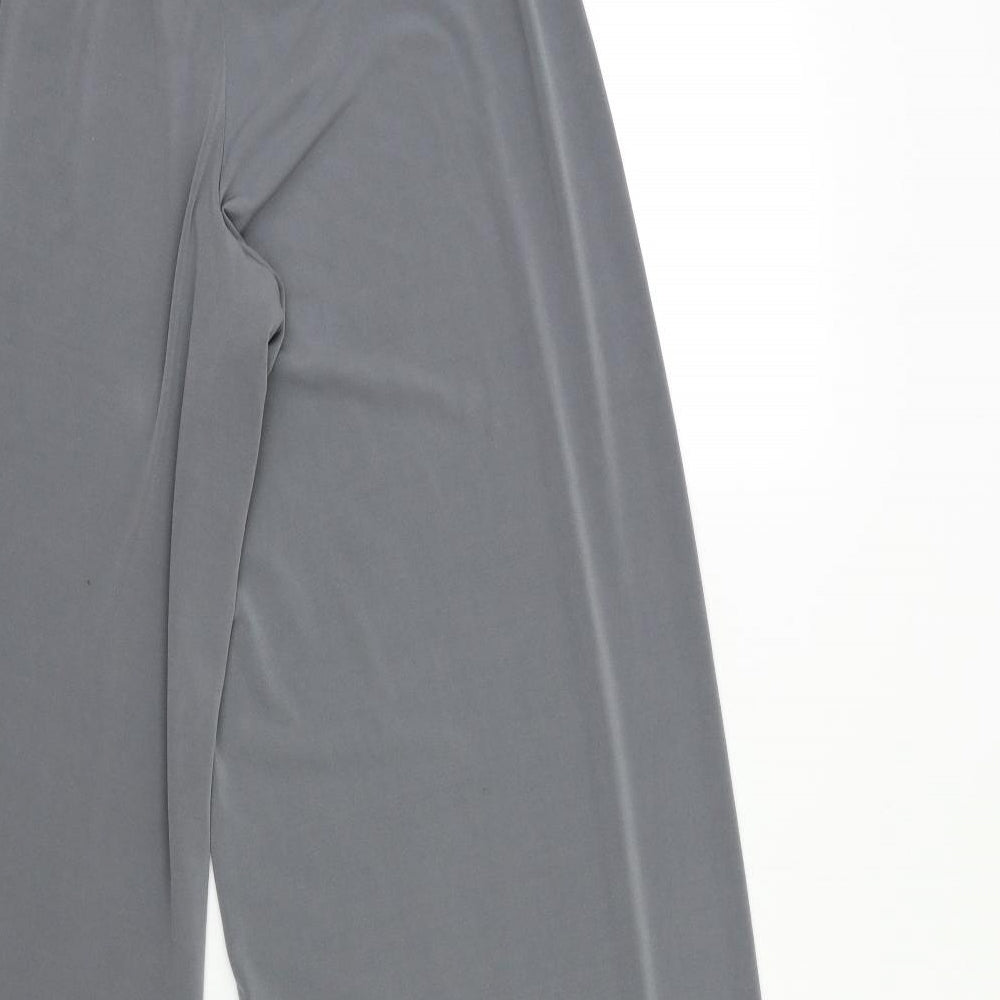 Elevate Womens Grey   Trousers  Size L L30 in