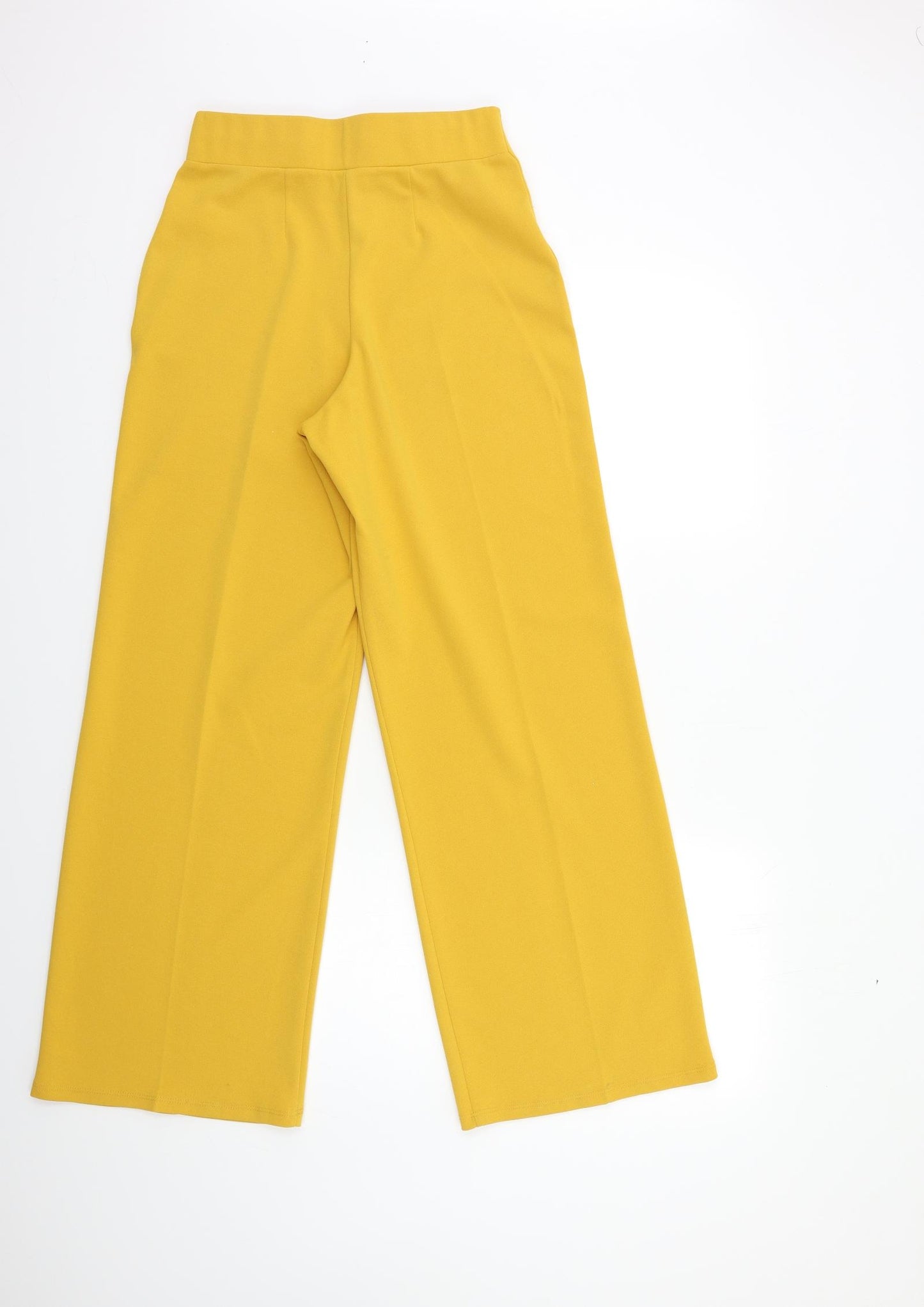 Miss Selfridge Womens Yellow   Trousers  Size 6 L30 in
