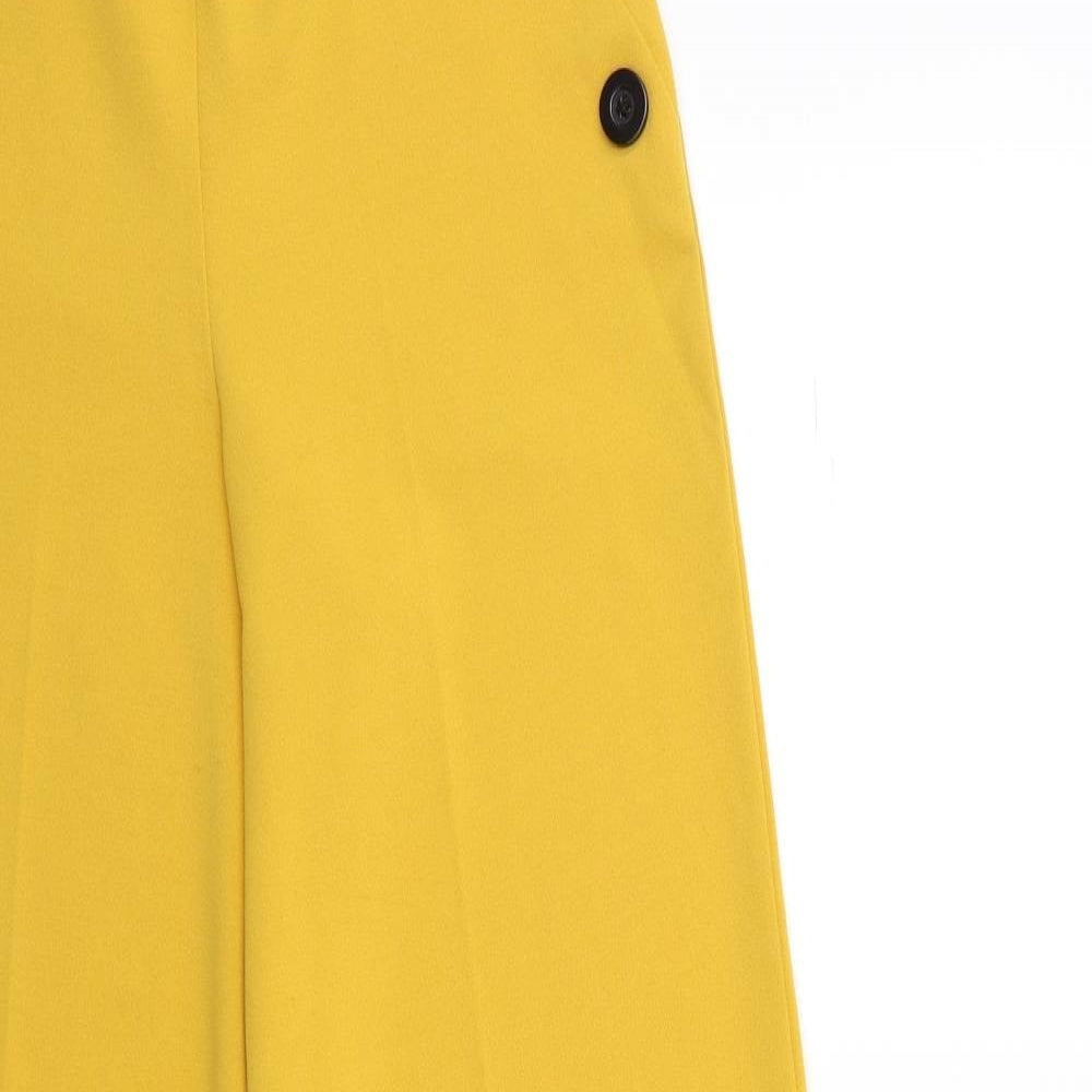 Miss Selfridge Womens Yellow   Trousers  Size 6 L30 in