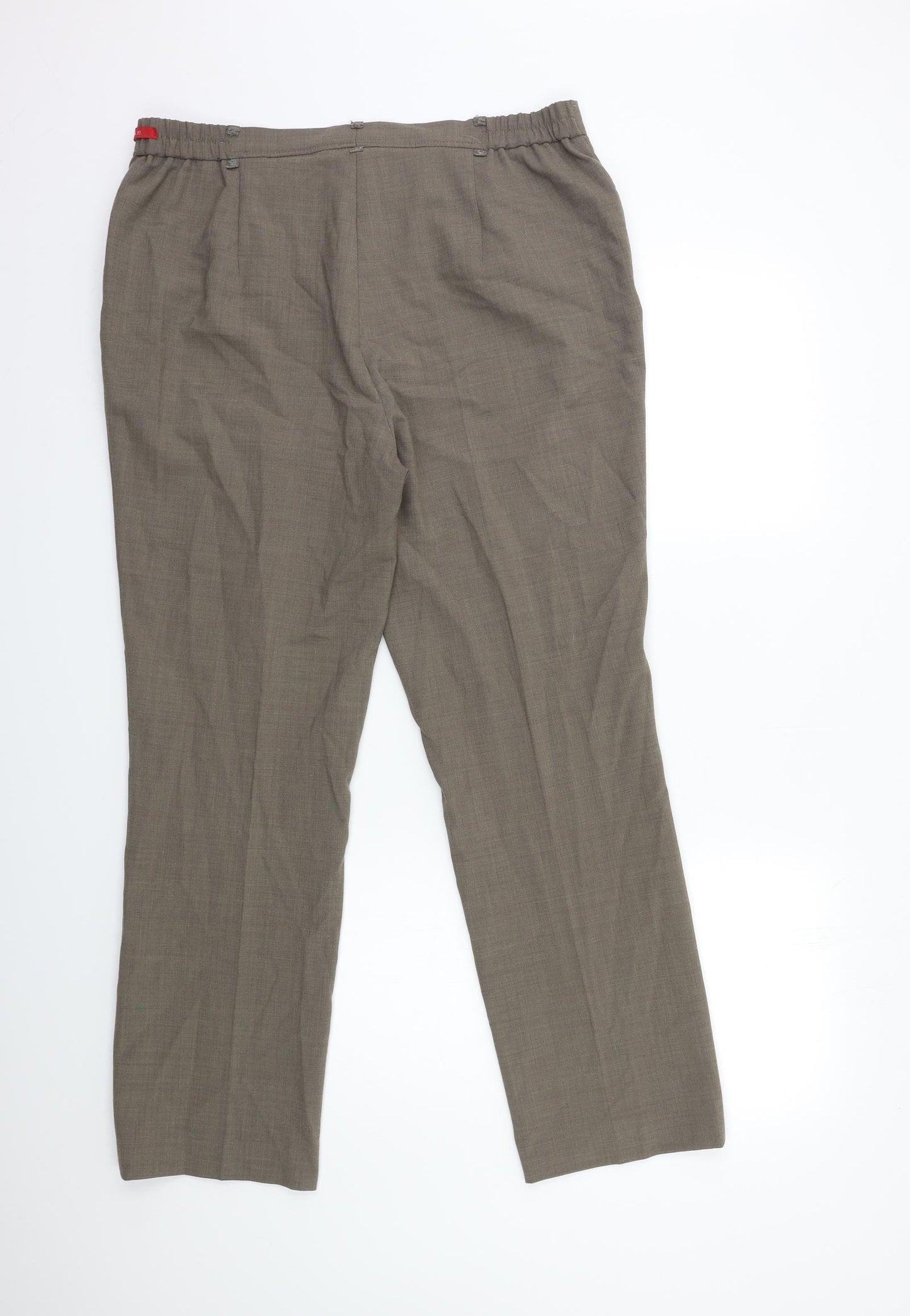 GARDEUR Womens Brown   Trousers  Size 16 L29 in