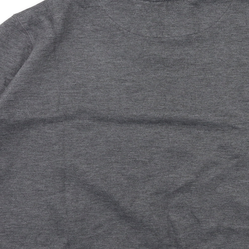 Easy Mens Grey   Pullover Sweatshirt Size 2XL