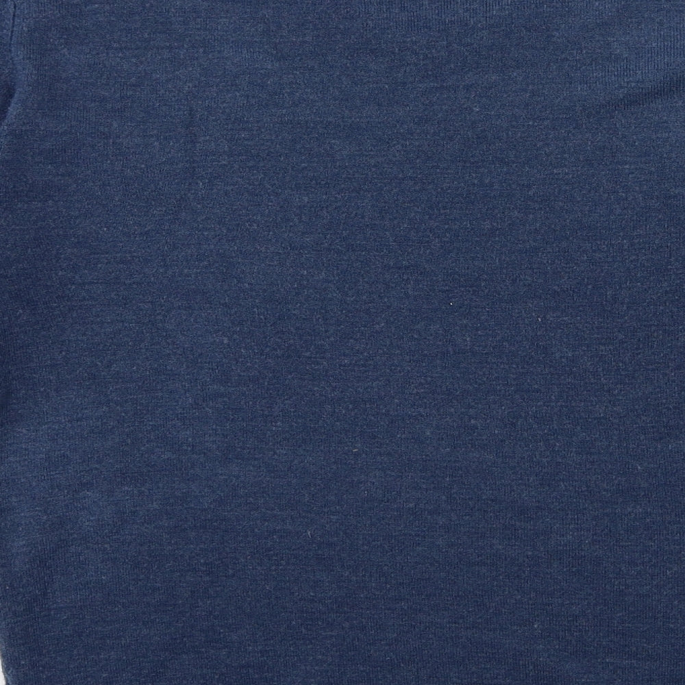 Primark Mens Blue  Knit Pullover Jumper Size M