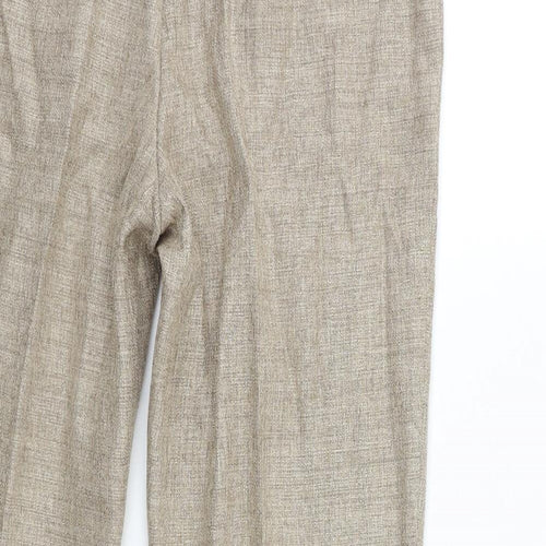 Marks and Spencer Womens Beige   Trousers  Size 12 L27 in