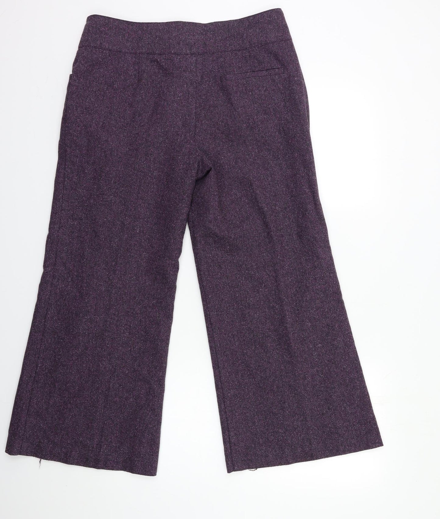 Monsoon Womens Purple   Trousers  Size 14 L26 in