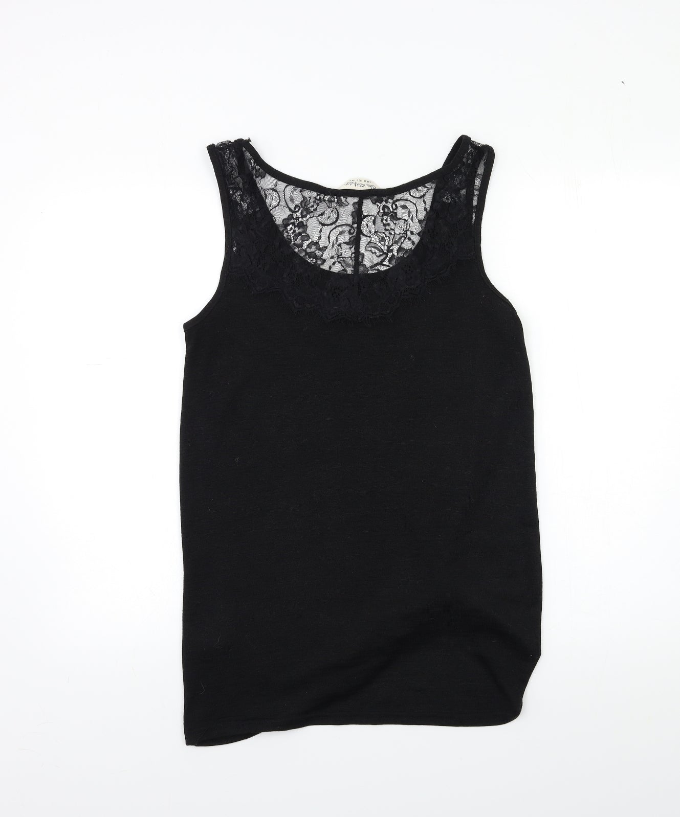 Miss Selfridge Womens Blue   Basic Tank Size 6