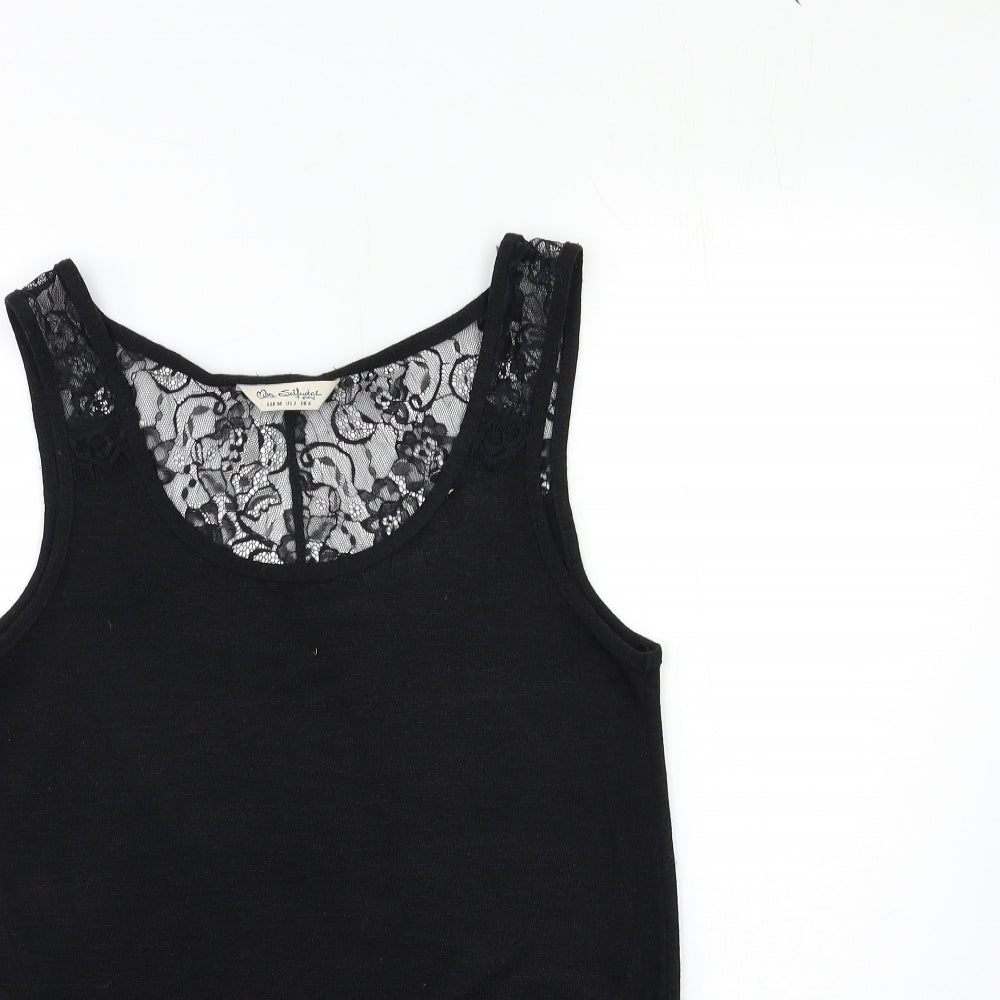 Miss Selfridge Womens Blue   Basic Tank Size 6