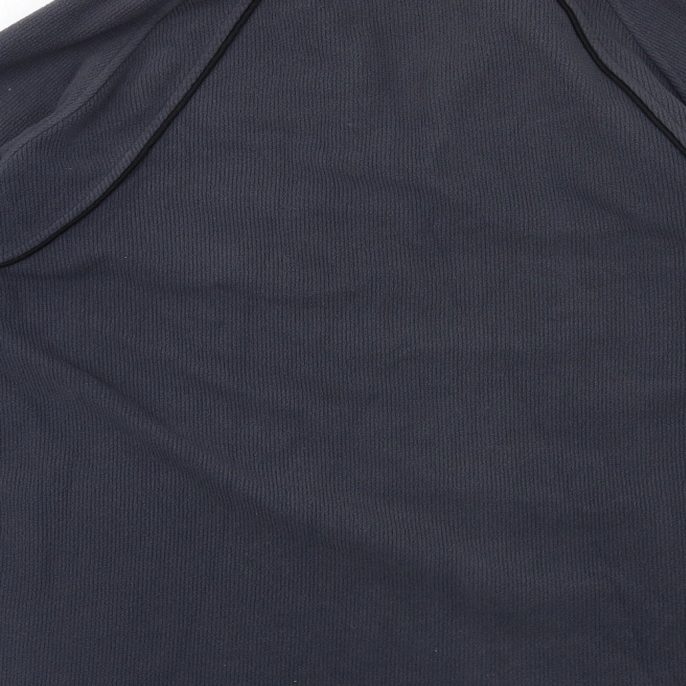 Livergy Mens Grey  Fleece Jacket Coat Size L