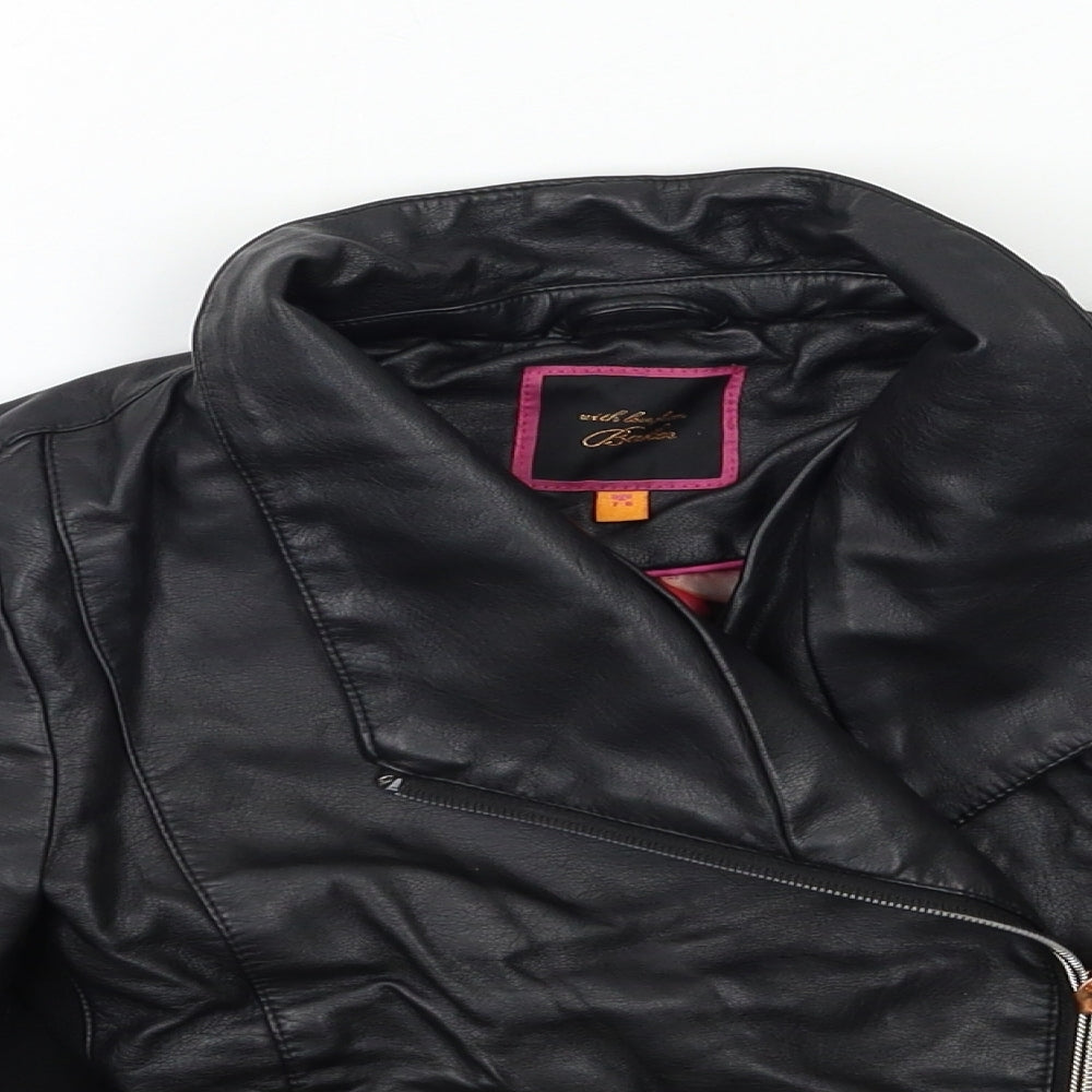 Ted Baker Boys Black   Jacket  Size 7-8 Years