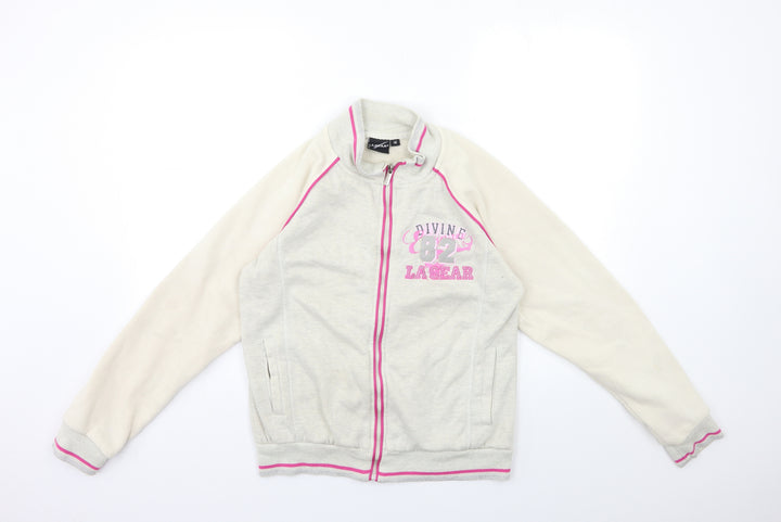 LA Gear Girls Grey   Jacket  Size 14 Years