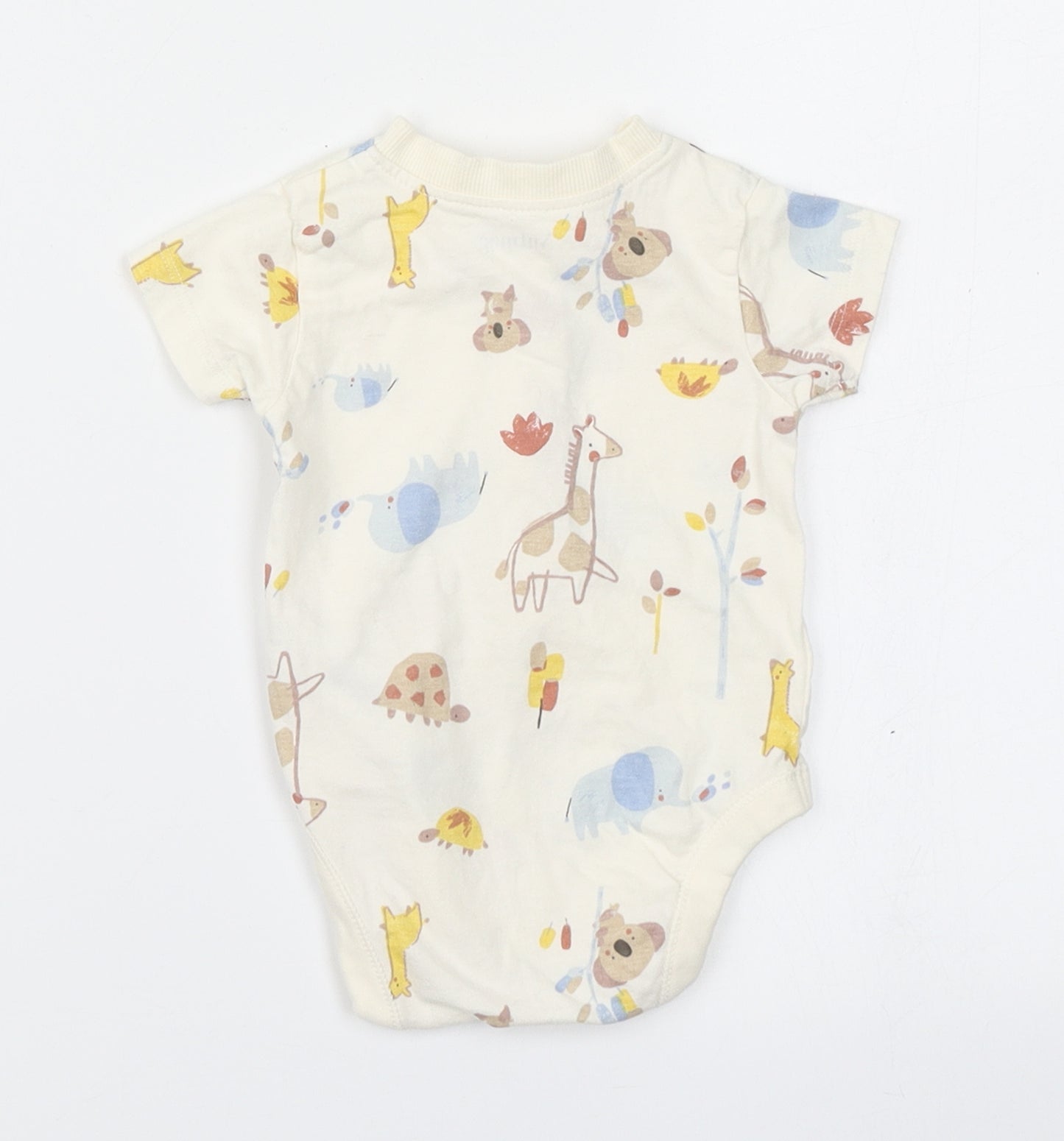 Nutmeg Baby Ivory   Romper One-Piece Size 3-6 Months