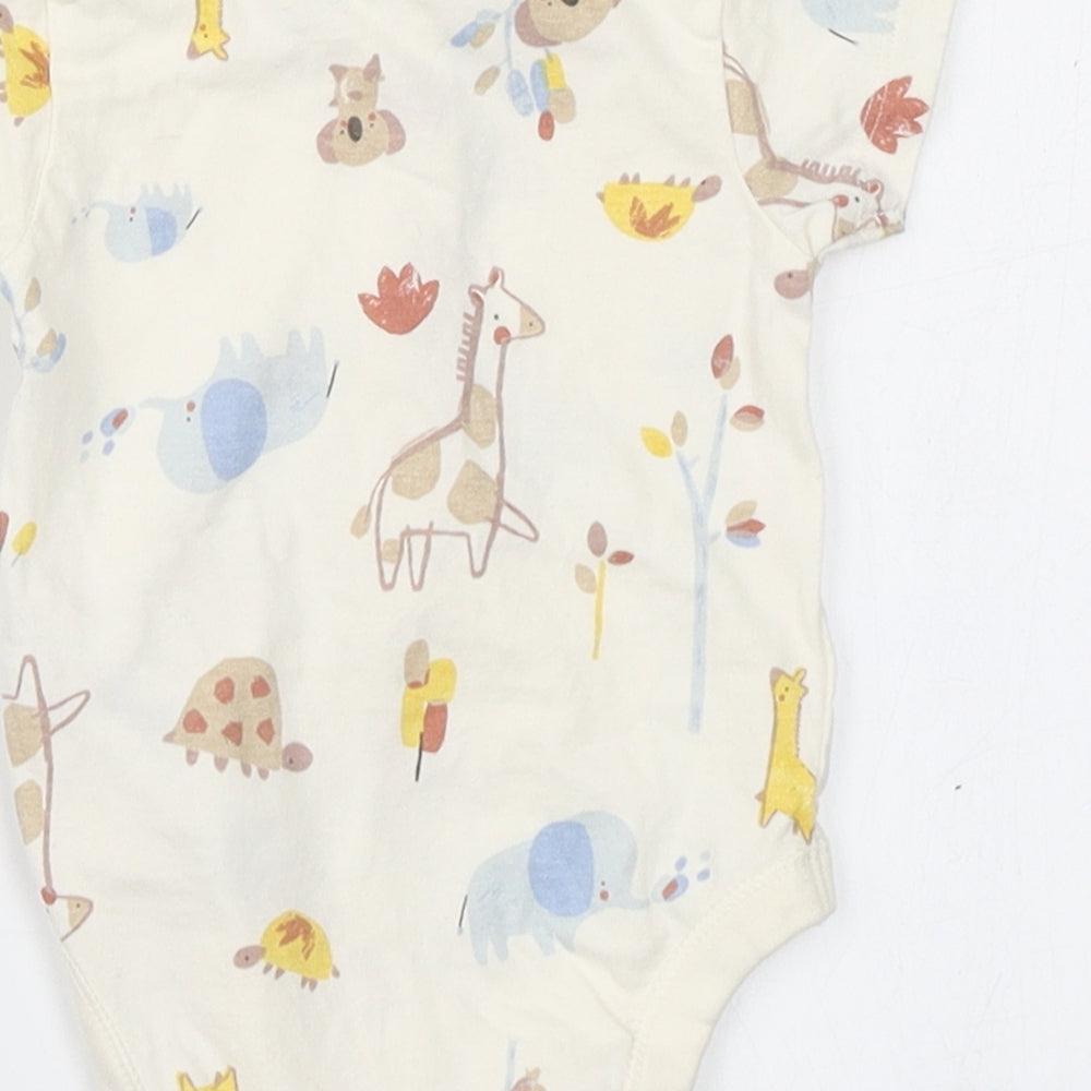 Nutmeg Baby Ivory   Romper One-Piece Size 3-6 Months